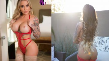 aviannahelise on red lingerie onlyfans leaks